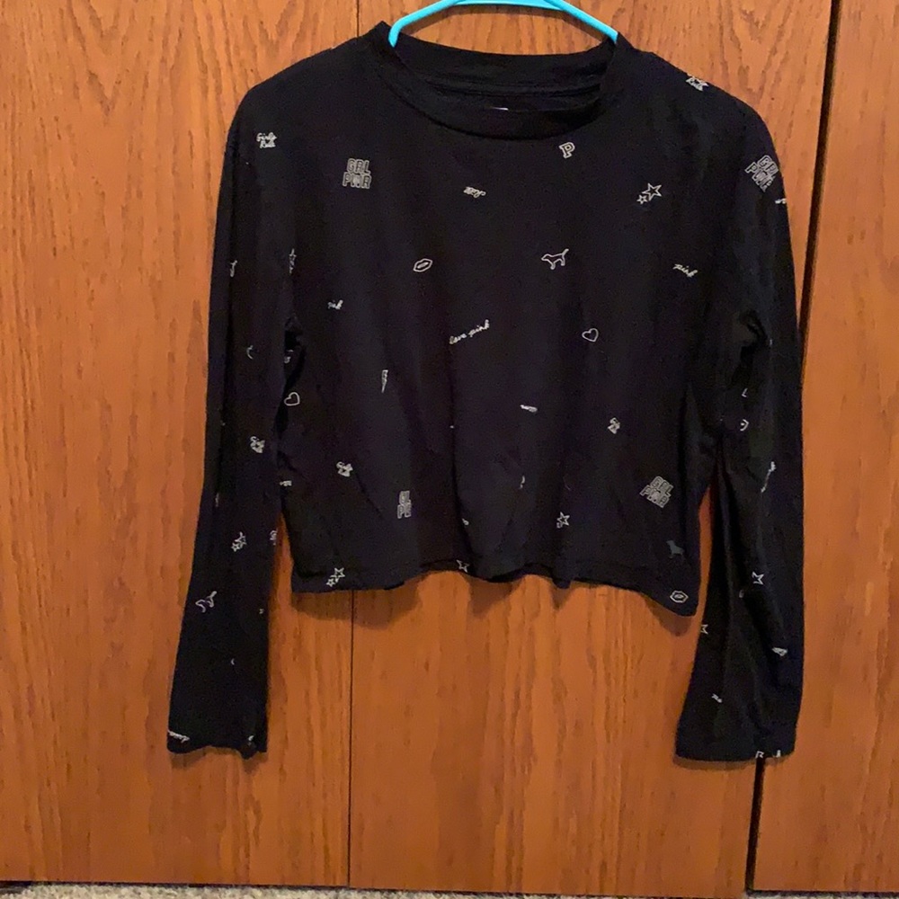 Victoria Secret Pink long sleeve crop top